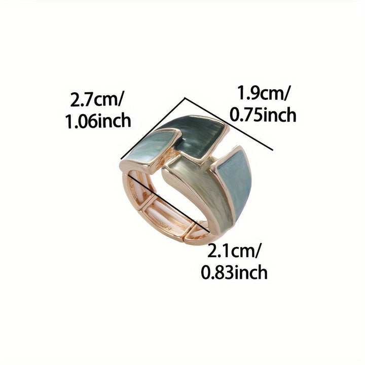Berenguela | Anillo Esmeralda Geométrico