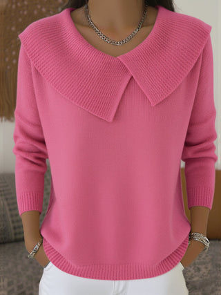 Isadora™ | Statement Collar Autumn Sweater