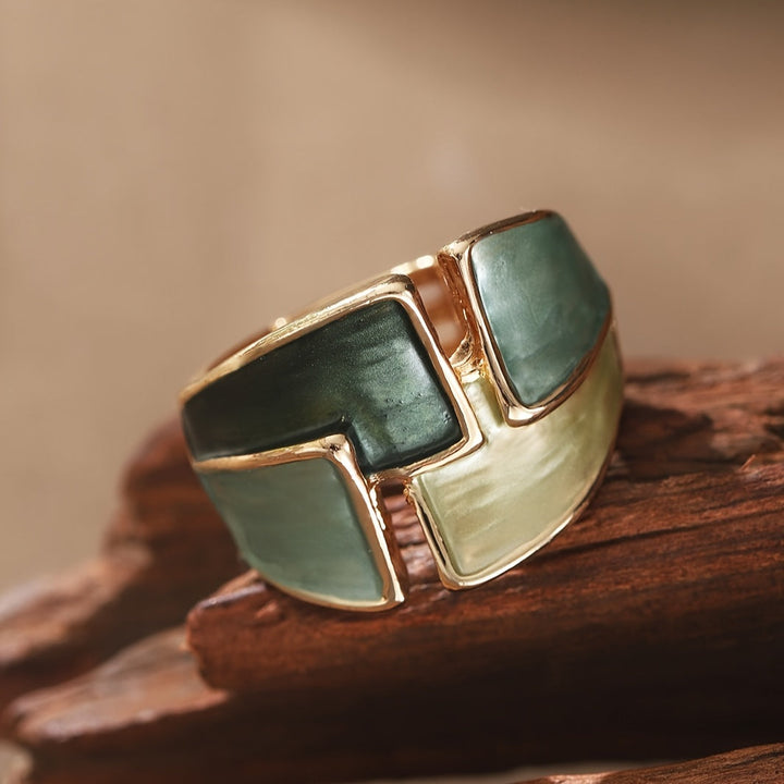 Berenguela | Anillo Esmeralda Geométrico