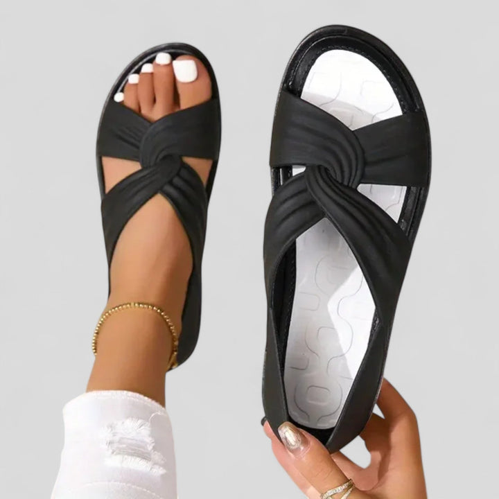 Saturnina | Sandalias Cruzadas Confort