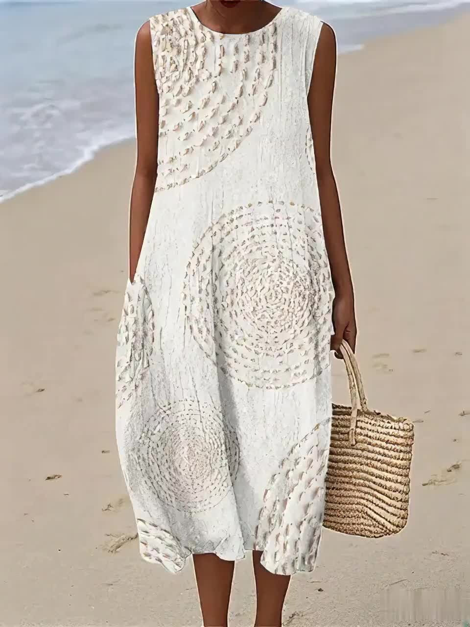Aldara | Vestido Espirales de Arena