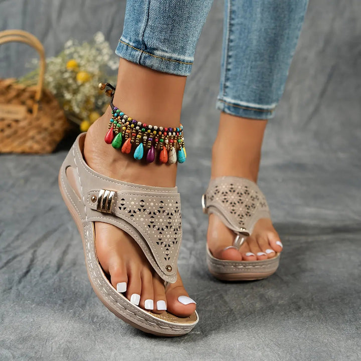 Leovigilda | Sandalias Confort Luminoso
