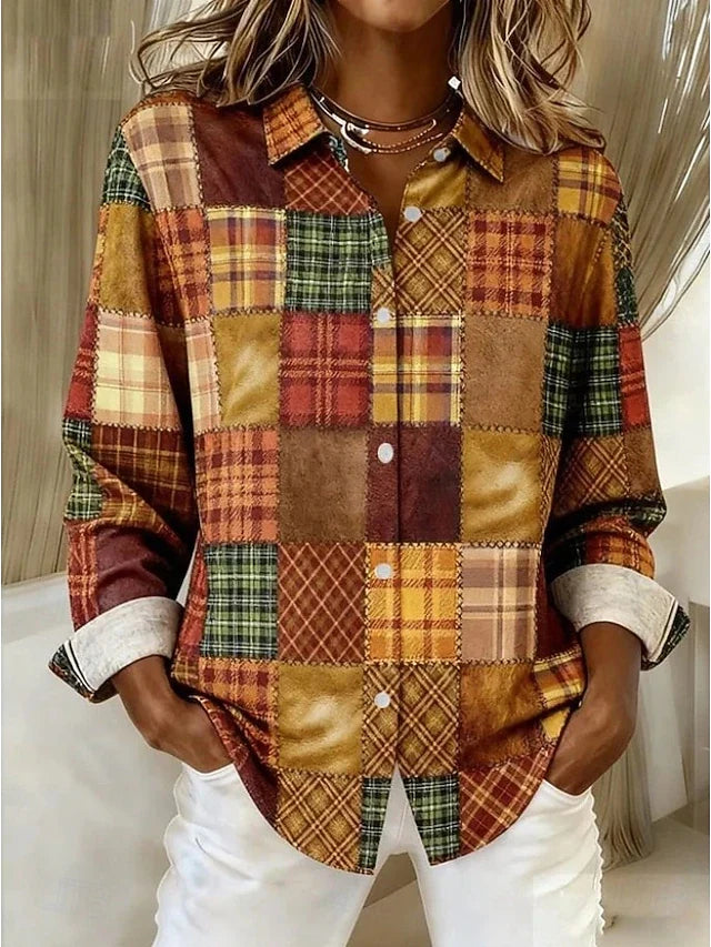 Beatrix™ | Heritage Patchwork Blouse