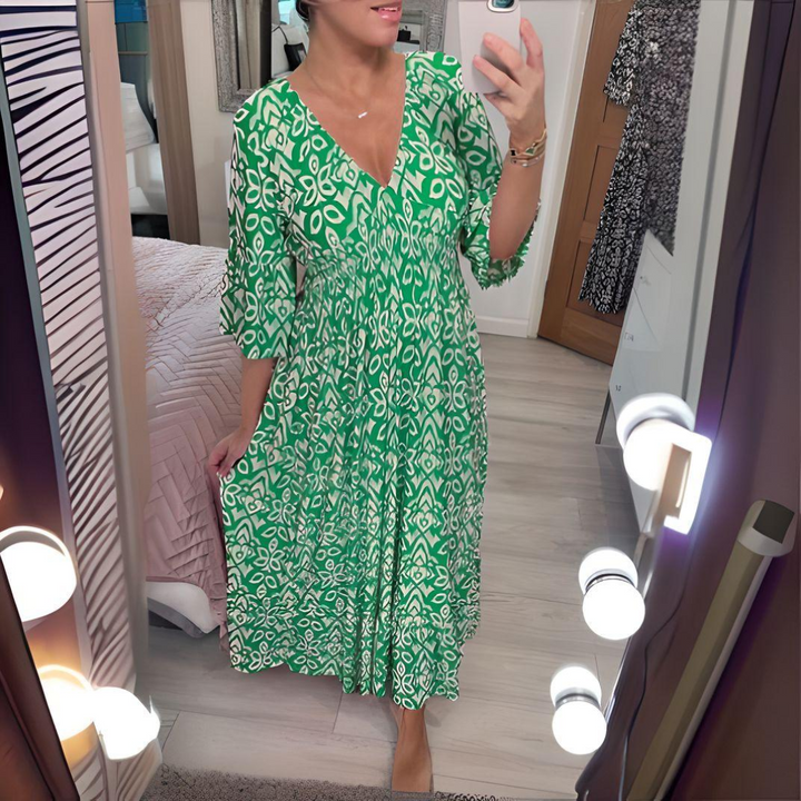 Melisa | Vestido Estampado Menudo