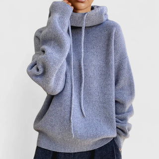Elowyn™ | Sage Luxe Cowl-Neck Sweater