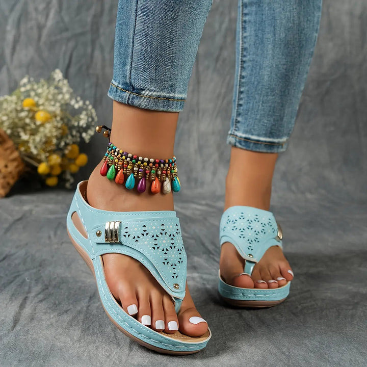 Leovigilda | Sandalias Confort Luminoso
