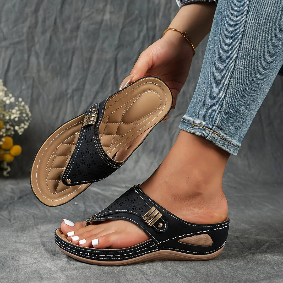 Leovigilda | Sandalias Confort Luminoso