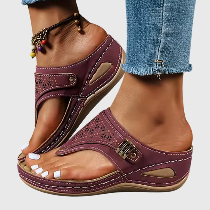 Nicolasa | Sandalias Brillo de Zamora