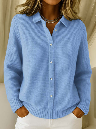 Delphine™ | Collared Autumn Sweater