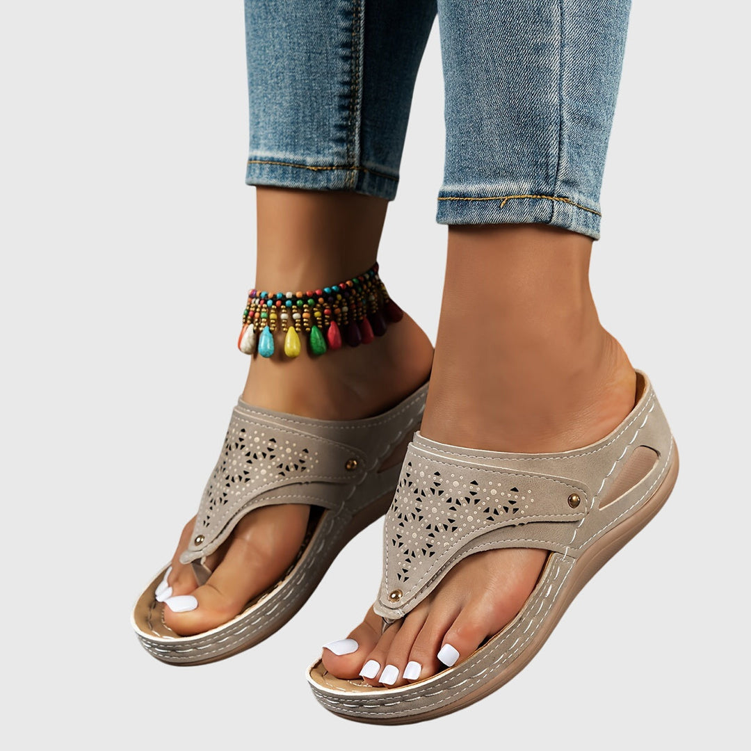 Nicolasa | Sandalias Brillo de Zamora
