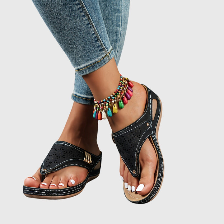 Nicolasa | Sandalias Brillo de Zamora