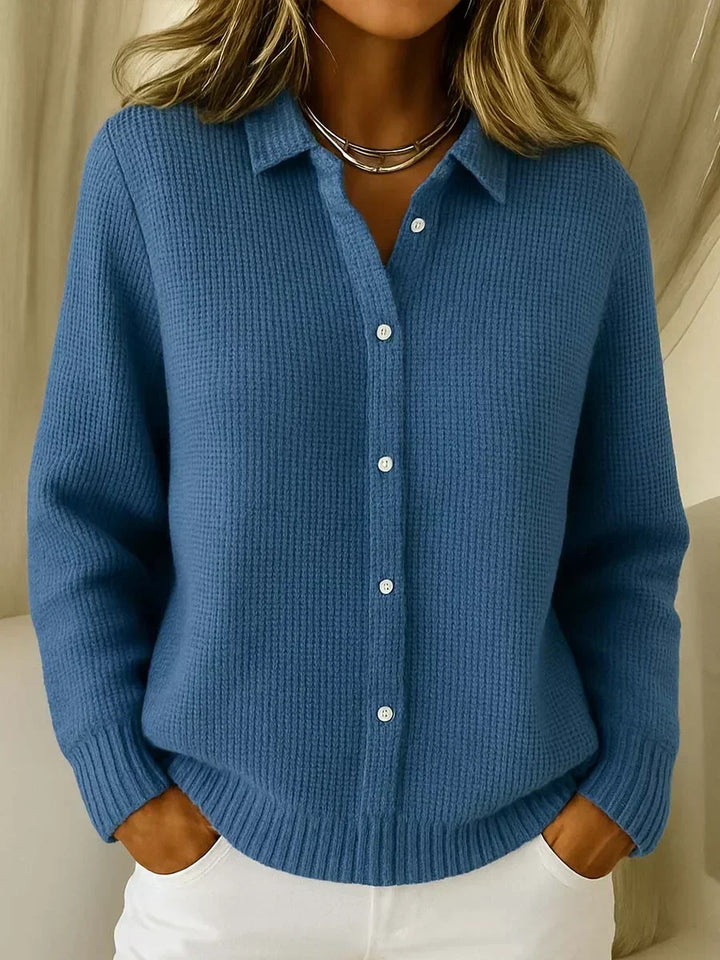 Rosalie™ | Textured Knit Button Cardigan