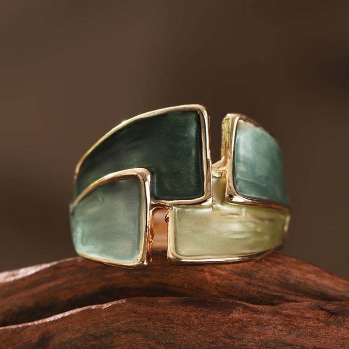 Berenguela | Anillo Esmeralda Geométrico