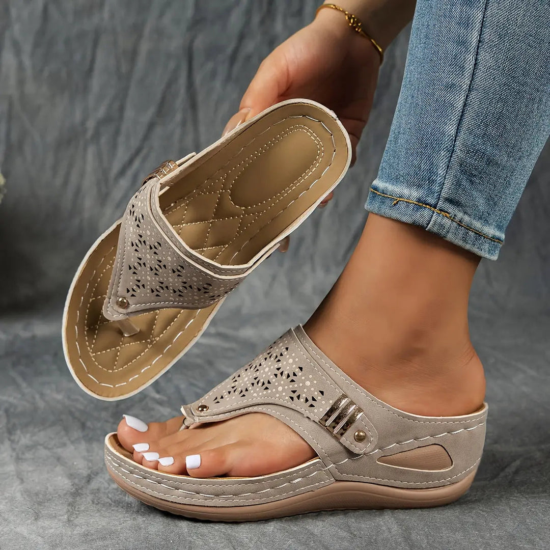 Leovigilda | Sandalias Confort Luminoso