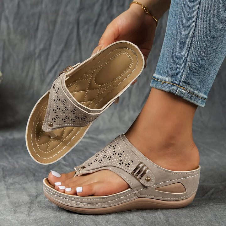 Leovigilda | Sandalias Confort Luminoso