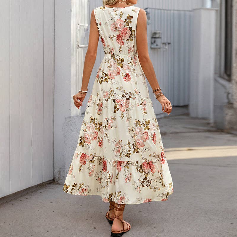 Rosalind™ | Cottage Bloom Maxi Dress