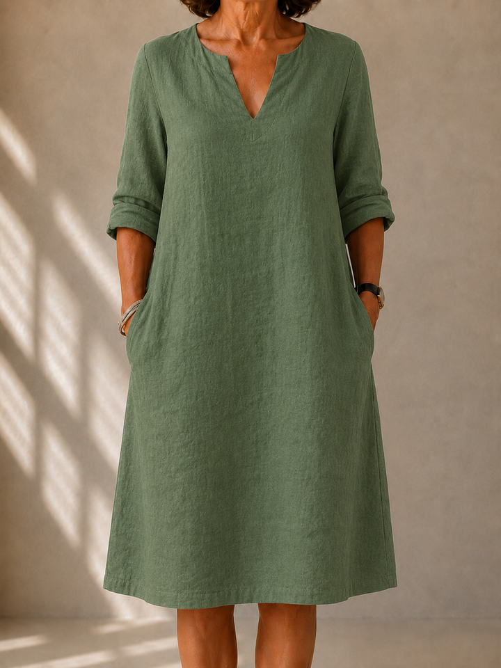 Olive™ | Meadow Breeze Midi Dress