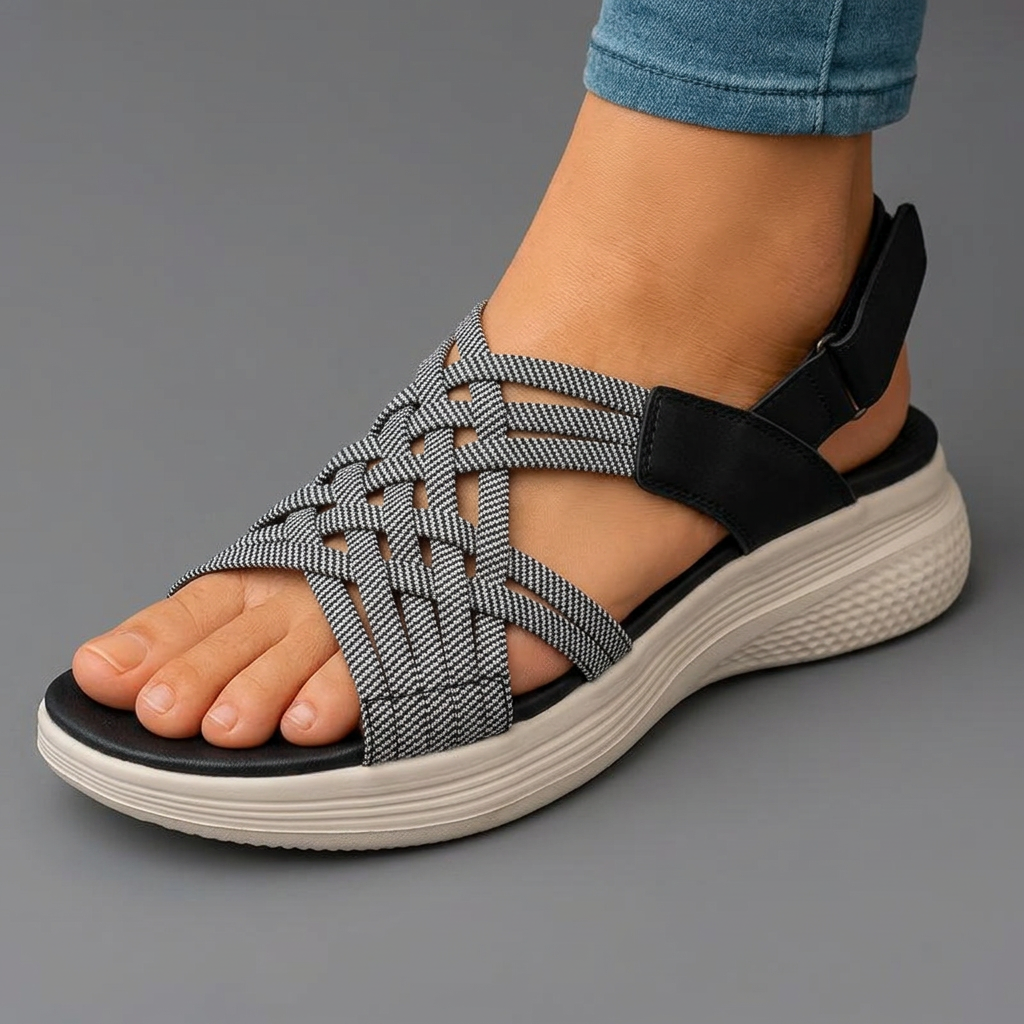 Colette™ | Orthopedic Cross-Strap Sandals
