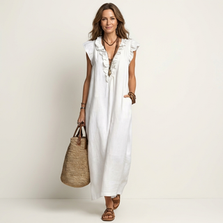 Cressida™ | Linen Grace Maxi Dress