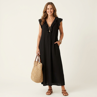 Cressida™ | Linen Grace Maxi Dress