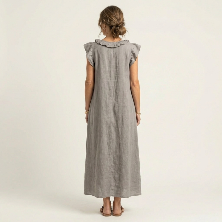 Cressida™ | Linen Grace Maxi Dress