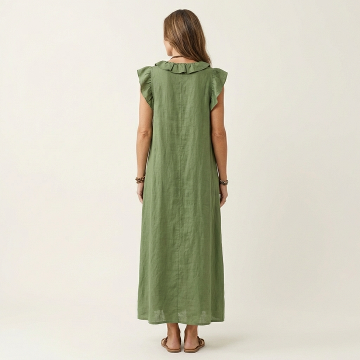 Cressida™ | Linen Grace Maxi Dress