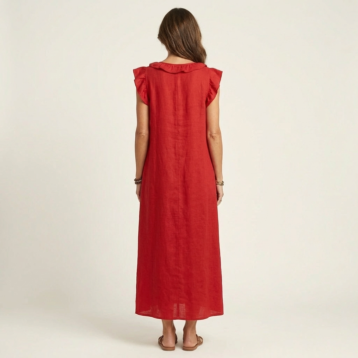 Cressida™ | Linen Grace Maxi Dress