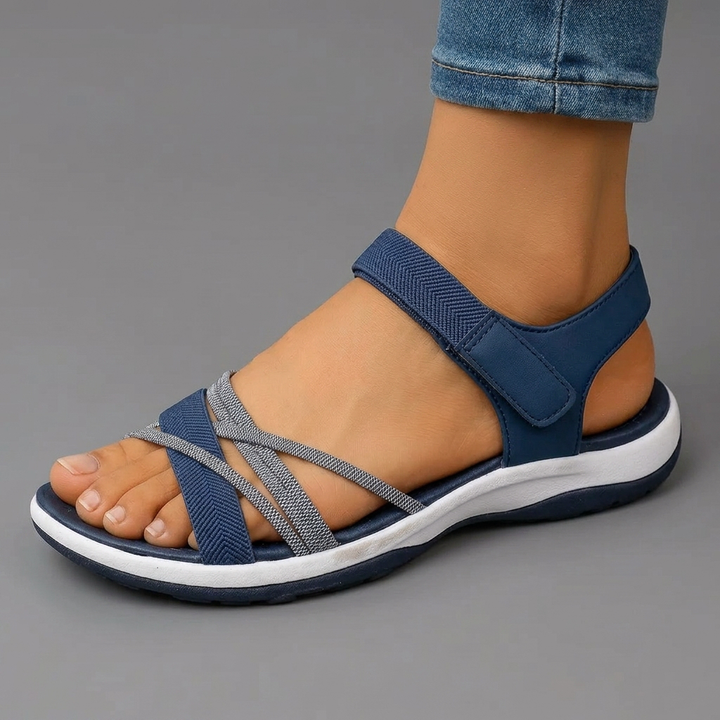 Elsie™ | Orthopedic Cross-Strap Sandals