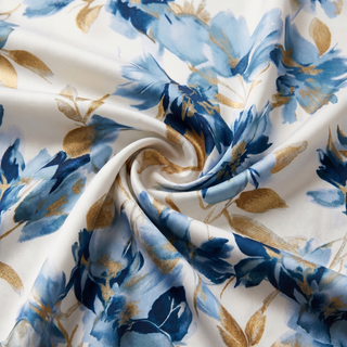 Clara™ | Blue Garden Wrap Dress