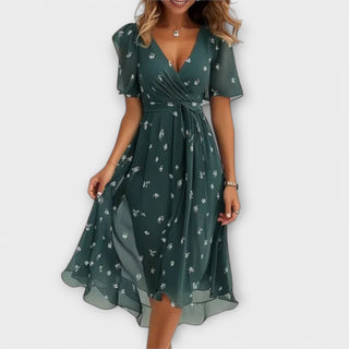 Avery | Blooming Breeze Midi Dress