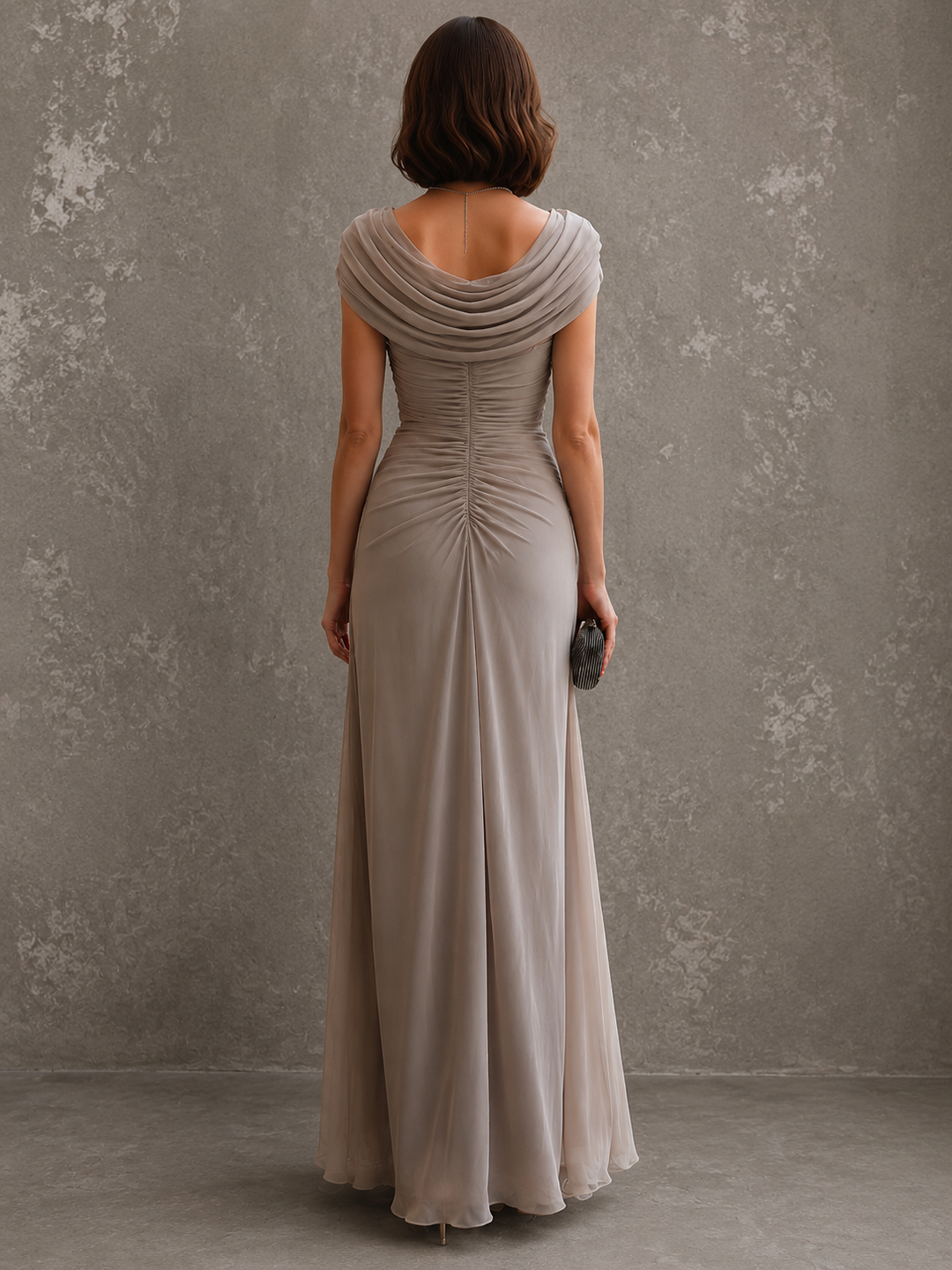 Celeste™ | Draped Evening Elegance Dress