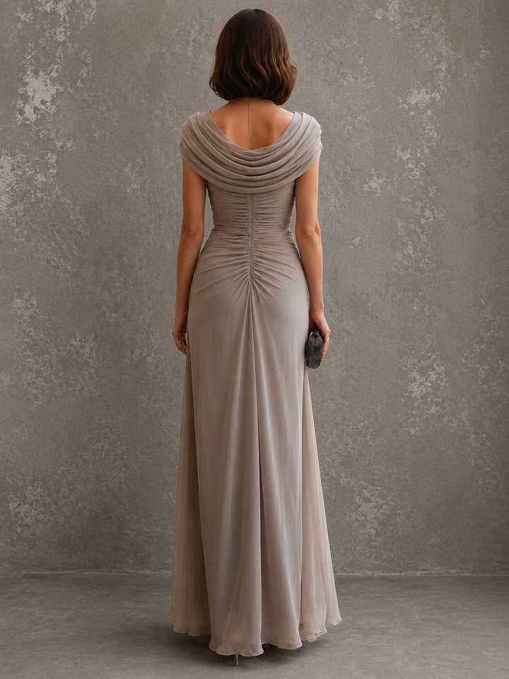 Celeste™ | Draped Evening Elegance Dress
