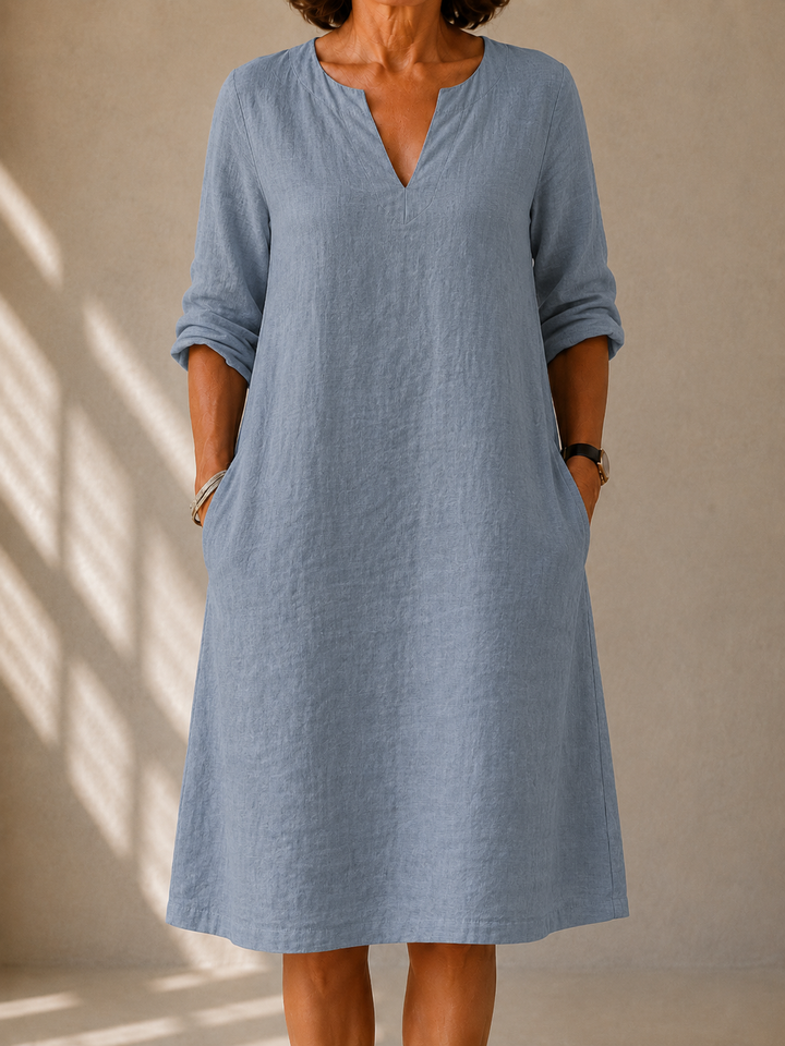 Skye™ | Mist Blue Midi Dress