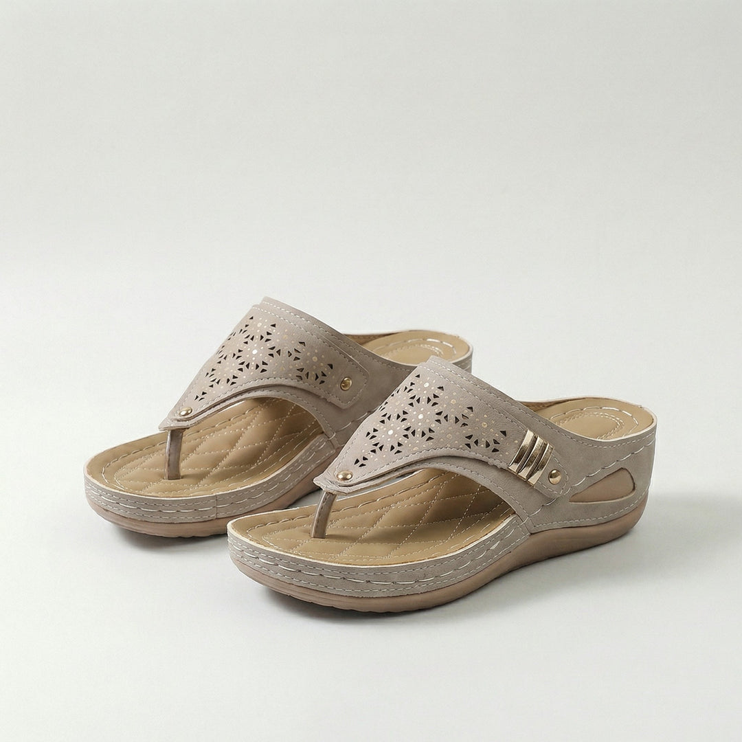 Leovigilda | Sandalias Confort Luminoso