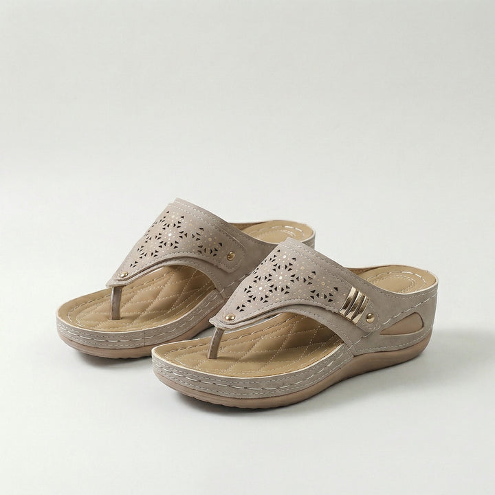Leovigilda | Sandalias Confort Luminoso