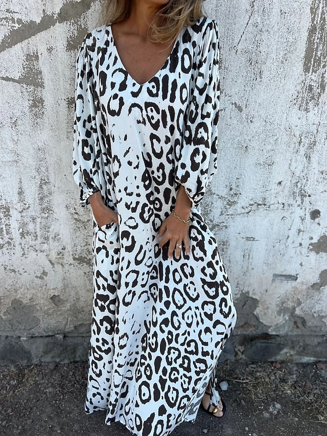 Tamara | Vestido Estampado Salvaje