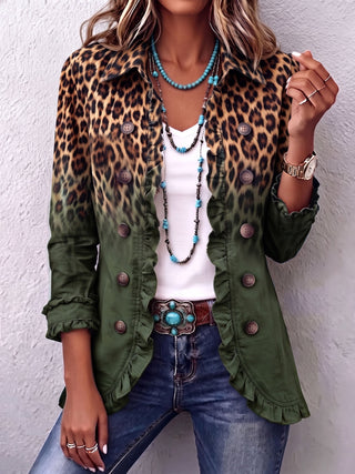 Seraphine™ | Wild Elegance Ruffle Jacket
