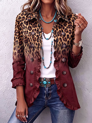 Seraphine™ | Wild Elegance Ruffle Jacket