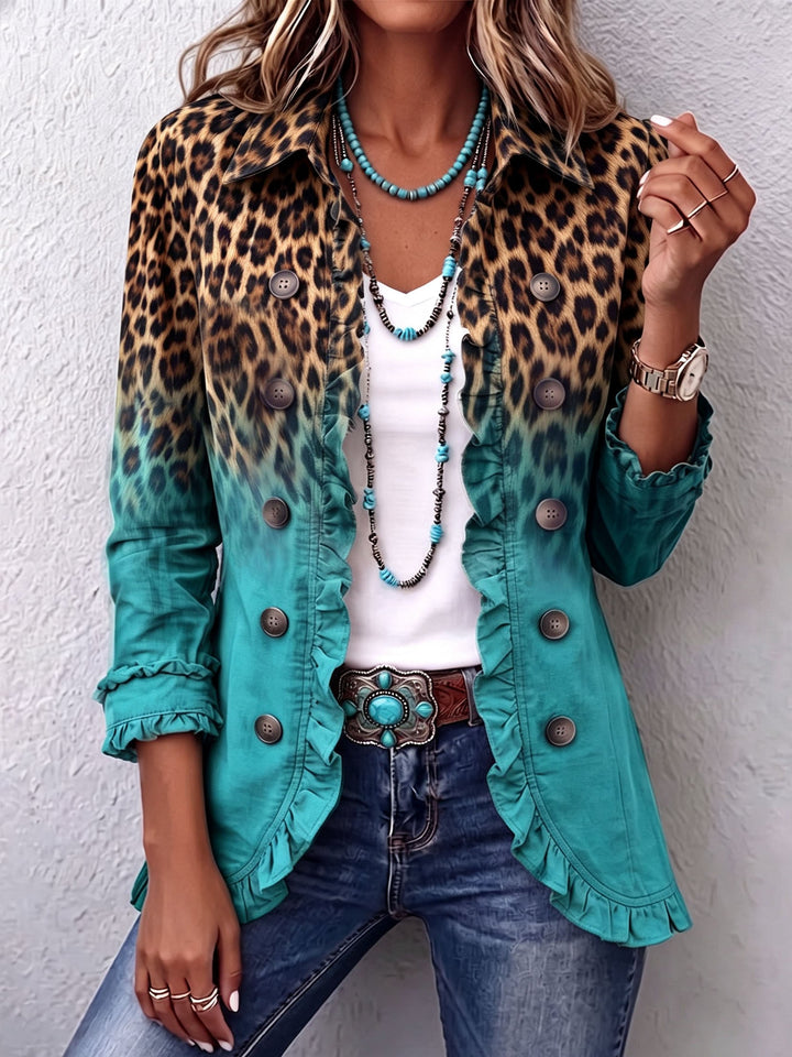 Seraphine™ | Wild Elegance Ruffle Jacket