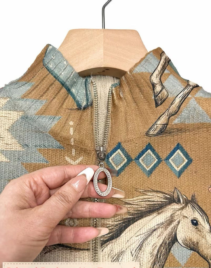 Bryony™ | Desert Spirit Zip Cardigan