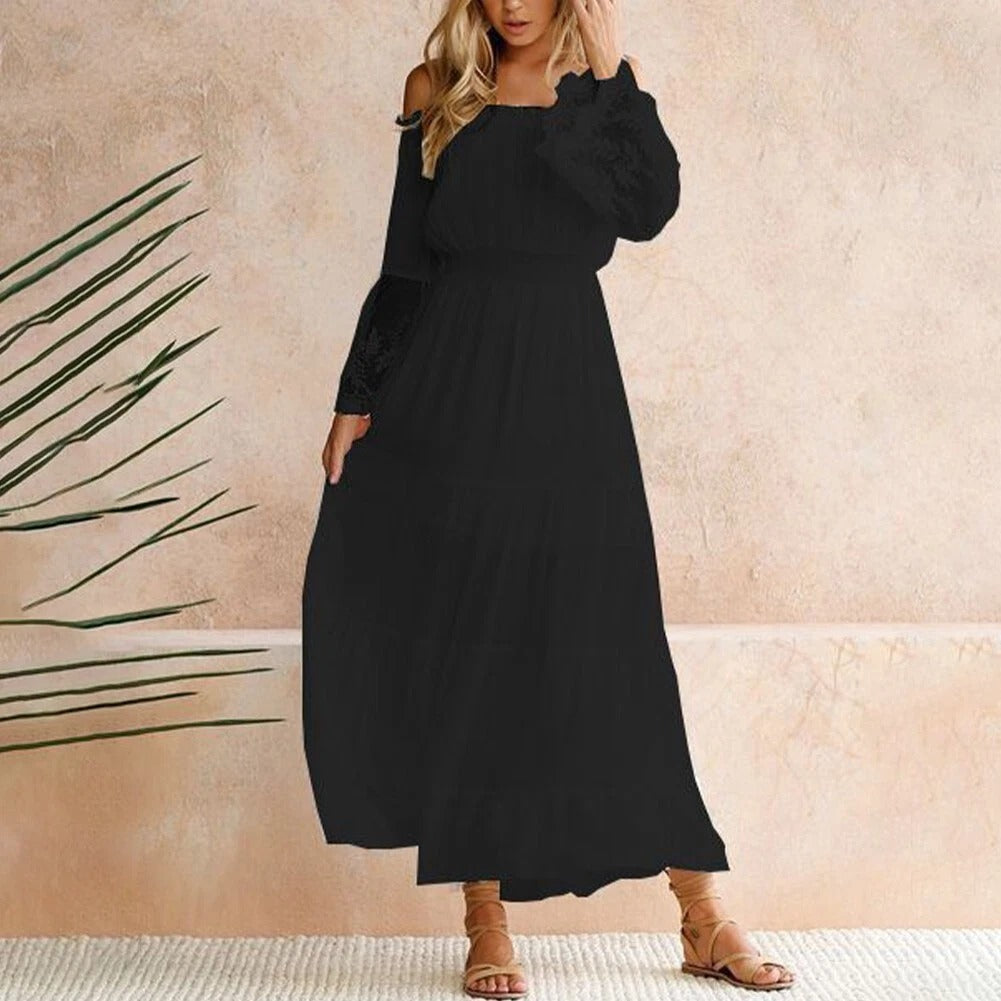 Regina | Vestido Hombros Descubiertos