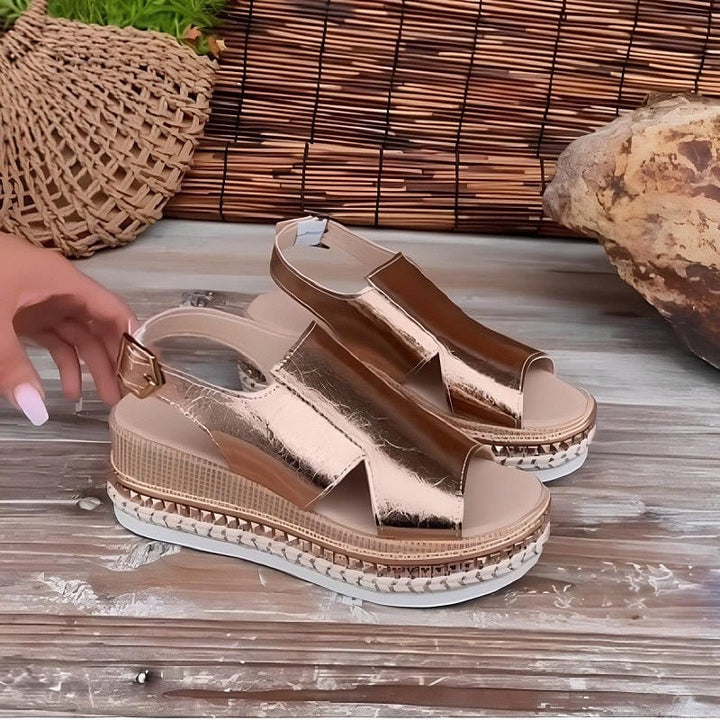 Leodegarda | Sandalias Destello Mediterráneo