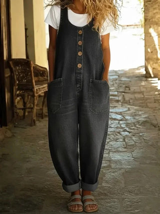 Harper™ | Effortless Denim Dungarees