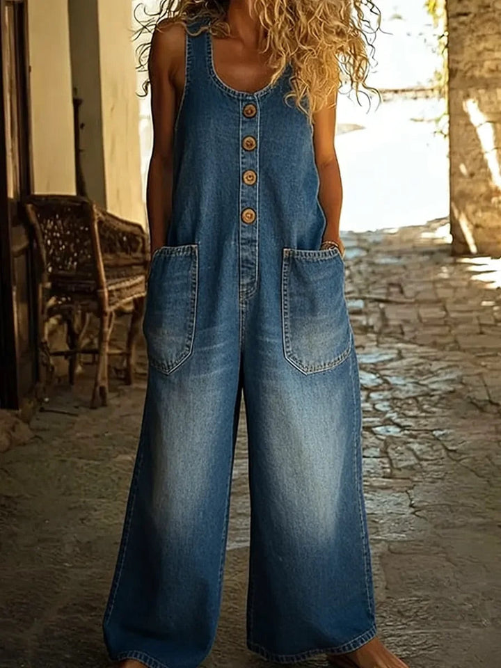 Harper™ | Effortless Denim Dungarees