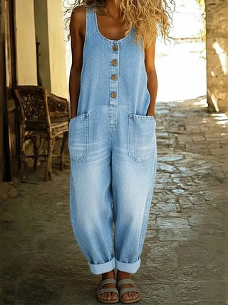 Harper™ | Effortless Denim Dungarees