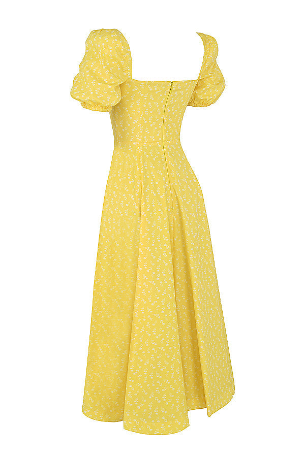 Lucía | Vestido Escote Fruncido