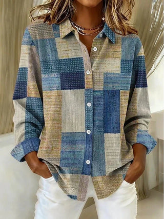 Beatrix™ | Heritage Patchwork Blouse