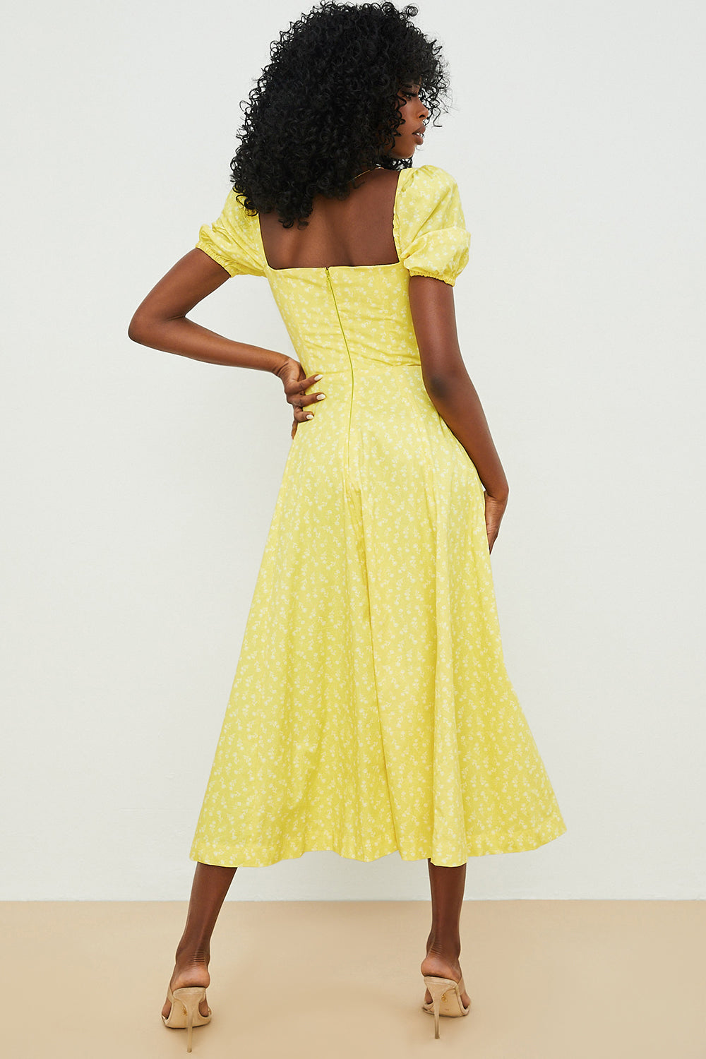 Lucía | Vestido Escote Fruncido
