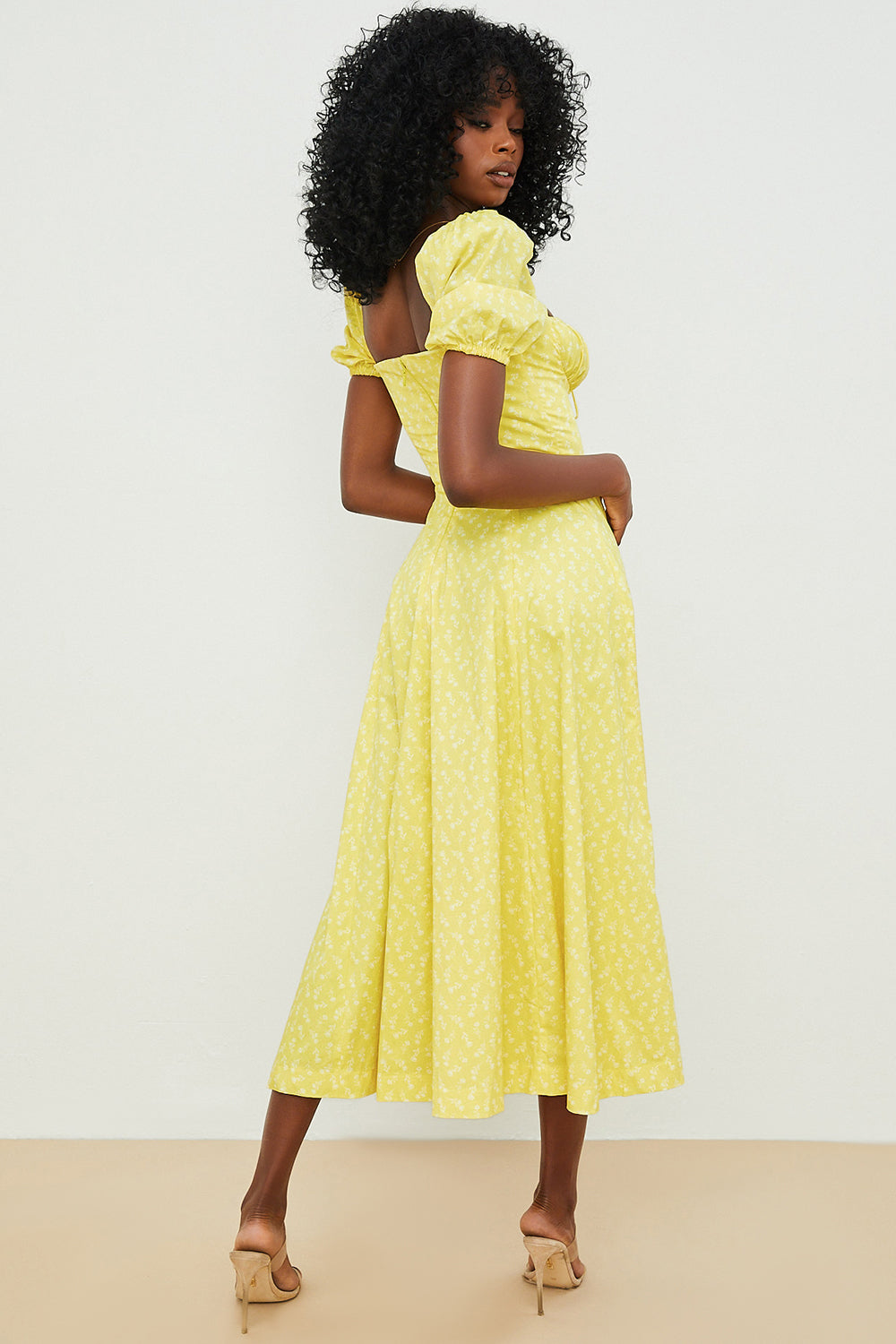 Lucía | Vestido Escote Fruncido