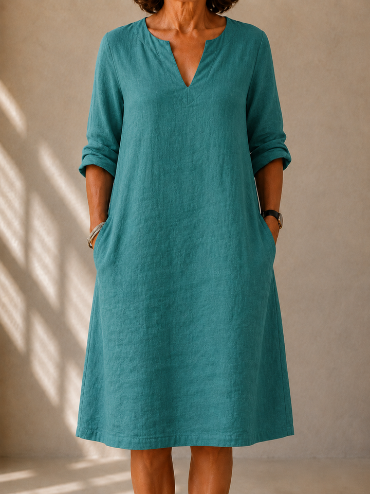 Marina™ | Ocean Mist Midi Dress